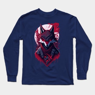 Shinobi Beast - Diseños de animales ninjas Long Sleeve T-Shirt